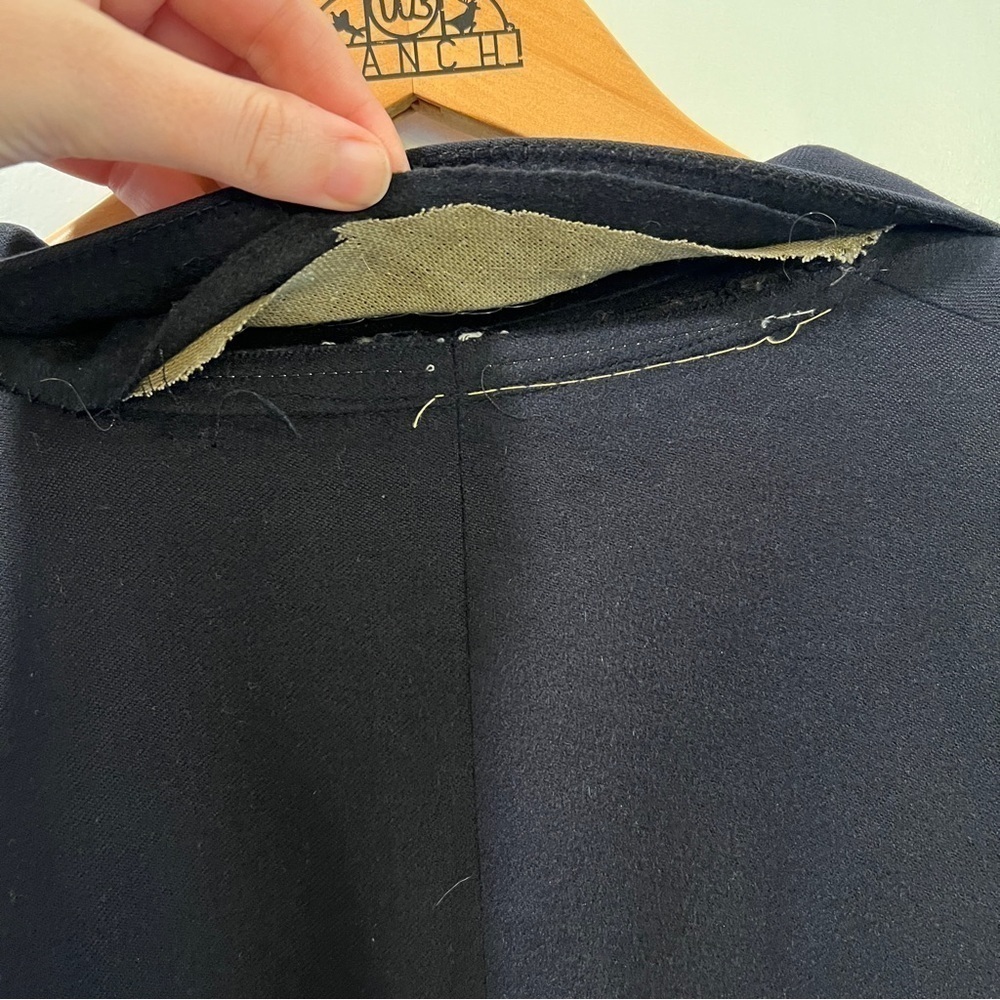 Brooks Brothers Loro Piana Cashmere Blazer Sport Coat Navy Blue - Picture 6 of 10